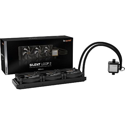 Cooler Líquido para CPU Be quiet! Silent Loop 2 360 mm PWM BW012 3 Fans ARGB - Preto