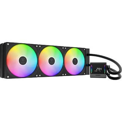 Cooler Líquido para CPU Gamdias Boreas E4-420 ARGB 140mm - Preto
