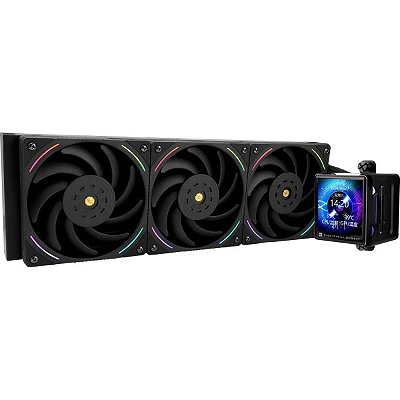 Cooler Líquido Thermalright Elite Vision 360 LCD/ARGB para CPU - Preto