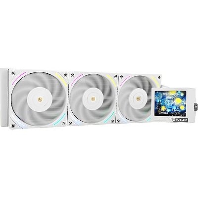 Cooler Líquido Thermalright Mjolnir Vision 360 LCD/ARGB para CPU - Branco