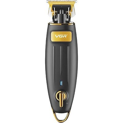Cortador de Cabelo Voyager VGR V-192 LED Recarregável - Preto/Dourado