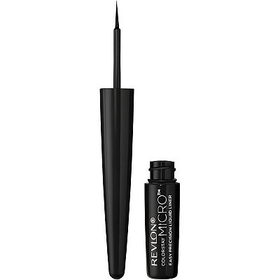 Delineador de Olhos Líquido Revlon Colorstay Micro Easy Precision 301 Blackout - 1.7mL