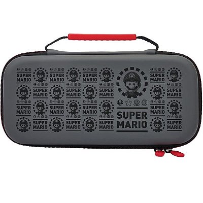 Estojo Protetor PowerA Super Mario para Nintendo Switch - Preto (PWA-A-02860)