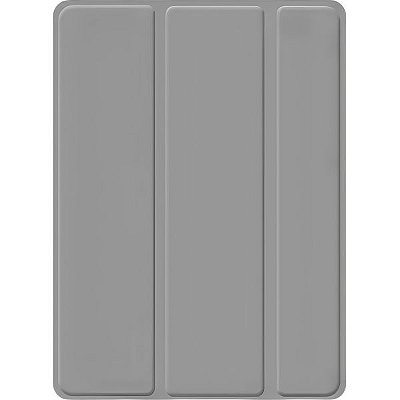 Estuche Protetor 4Life para iPad Pro 11" (2024) com Porta Pencil - Cinza