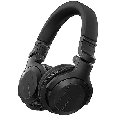 Fone de ouvido Pioneer DJ HDJ-CUE1BT-K Bluetooth - Preto
