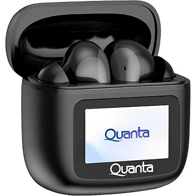 Fone de ouvido Quanta TWS Studio Pro QTASP40 Sem fio - Preto