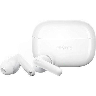 Fone de ouvido Realme Buds T310 RMA2303 ANC Bluetooth - Branco