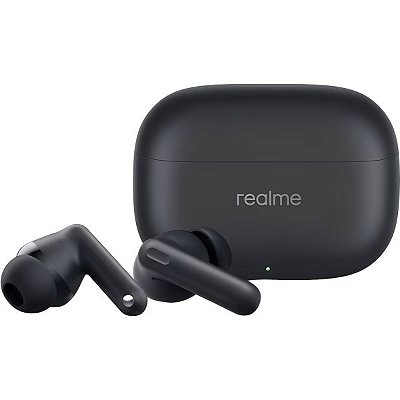 Fone de ouvido Realme Buds T310 RMA2303 ANC Bluetooth - Preto