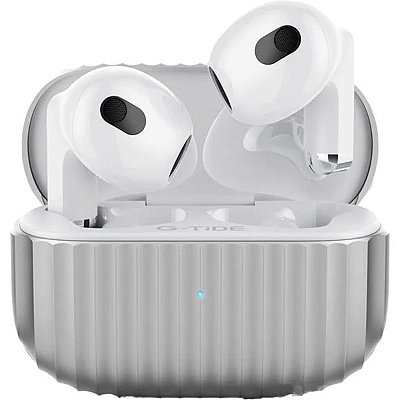 Fone de ouvido sem fio G-Tide H21 Bluetooth - Prata