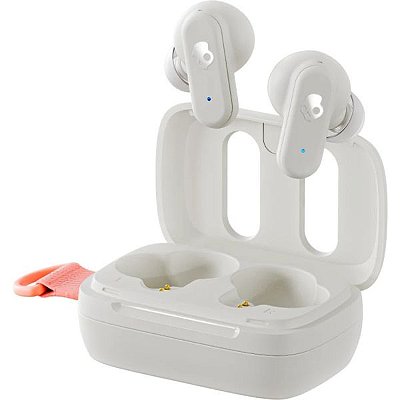 Fone de ouvido sem fio Skullcandy Dime 3 - Bone