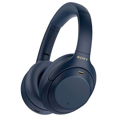 Fone de ouvido Sem fio Sony WH-1000XM4 Bluetooth - Azul Meia-noite