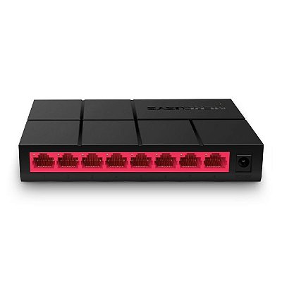 Hub Switch Mercusys 08P MS108G 10/100 / 1000 Mbps