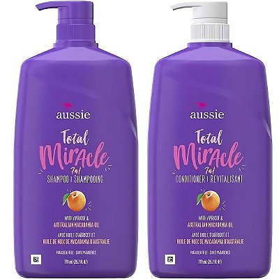 Kit Aussie Total Miracle 7n1 Shampoo 778mL + Condicionador 778mL