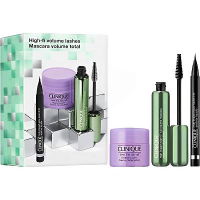 Kit Clinique High-fi Volume Lashes - 3 peças