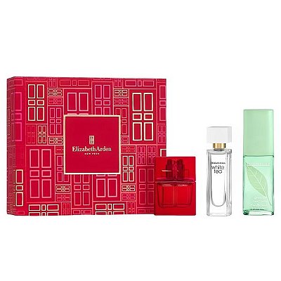Kit de Perfume Elizabeth Arden Red Door EDT + White Tea + Green Tea - Feminino 15mL