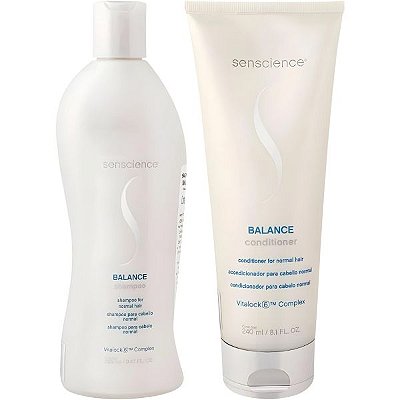 Kit Senscience Balance Shampoo 280mL + Condicionador 240mL