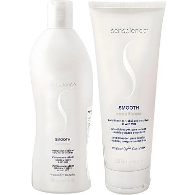 Kit Senscience Smooth Shampoo 280mL + Condicionador 240mL