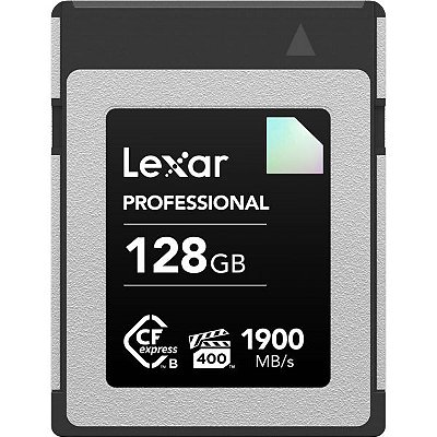 Memória CF Express Tipo B Lexar Professional Diamond 1900-1700 MB/s 128 GB (LCXEXDM128G-RNENG)