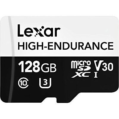 Memória Micro SD Lexar High-Endurance 100 MB/s C10 128 GB (LMSHGED128G-BCNNG)