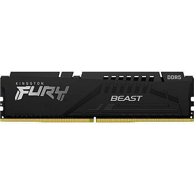 Memória RAM DDR5 Kingston 5600 MHz 16 GB Fury Beast KF556C36BBE-16 - Preto (EXPO-AMD)