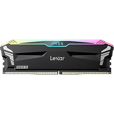 Memória RAM DDR5 Lexar Ares RGB 6000 Mhz 16 GB (LD5BU016G-R6000GDLA)