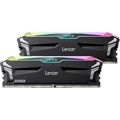 Memória RAM DDR5 Lexar Ares RGB 6800 Mhz 32 GB (LD5U16G68C34LA-RGD)