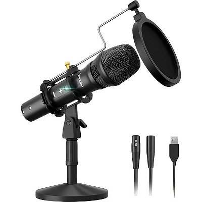 Microfone Maono AU-HD300T - Preto