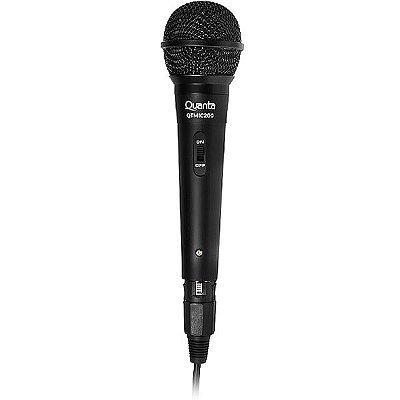 Microfone Quanta QTMIC200 XLR - Preto