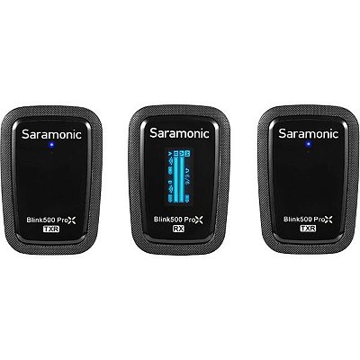 Microfone Sem Fio Saramonic BLINK500 ProX B2R (2TX+1RX)