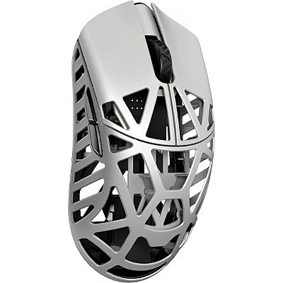 Mouse Gamer Sem Fio Magnesium WLmouse Beast X Max 8K TTC Nihil - Cinza