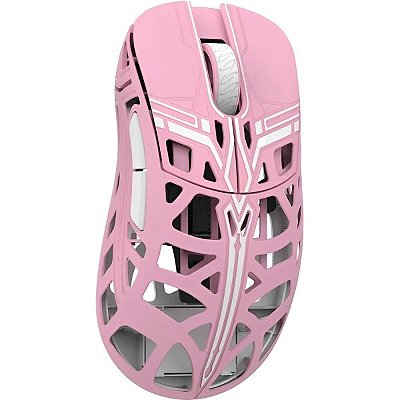 Mouse Gamer Sem Fio Magnesium WLmouse Ergo Sword X 8K Omron Opticals - Rosa