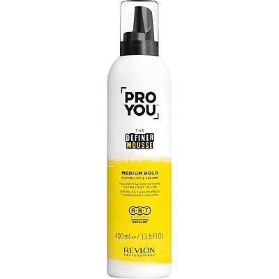 Mousse Revlon Pro You The Definner Mousse Fixação Média - 400mL