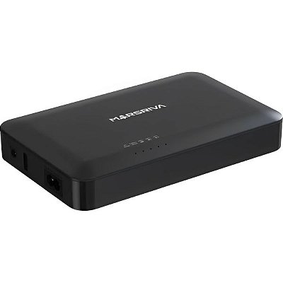 Nobreak UPS Mini Marsriva KP1 Plus 16000 mAh 18 W - Preto