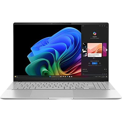 Notebook Asus VivoBook S15 OLED S5507QA-MA041W 15.6" Snapdragon X Lite X1E 16 GB DDR5 1 TB SSD - Prata