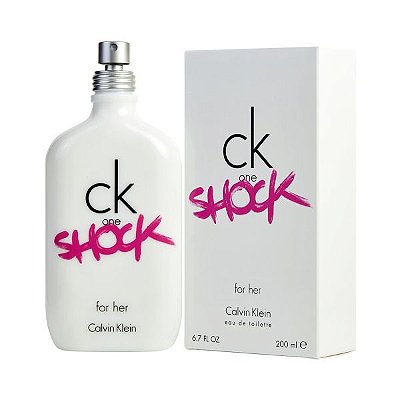 Perfume Calvin Klein CK One Shock For Her EDT - Feminino 200 ml