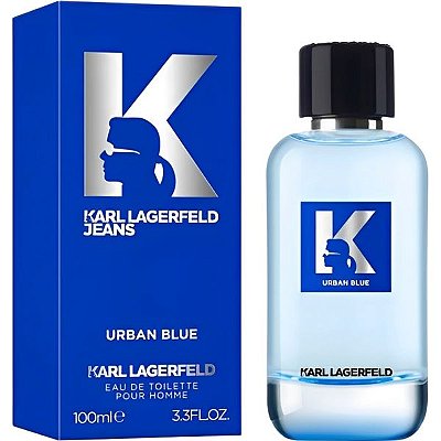 Perfume Karl Lagerfeld Jeans Urban Blue EDT - Masculino 100mL