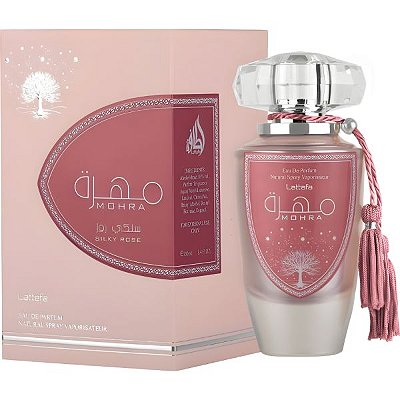 Perfume Lattafa Mohra Silky Rose EDP - Feminino 100mL