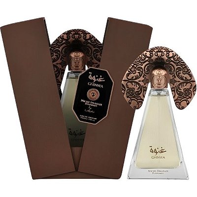 Perfume Lattafa Niche Emarati Ghinwa EDP - Unissex 100mL