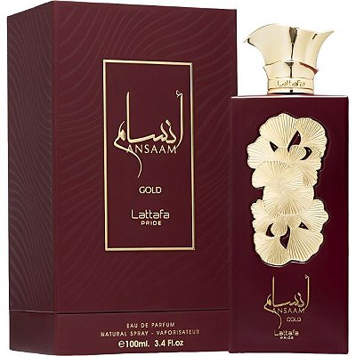 Perfume Lattafa Pride Ansaam Gold EDP - Unissex 100mL