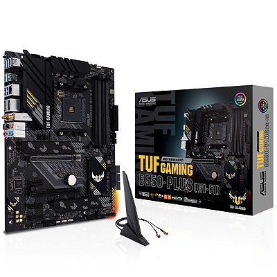Placa Mãe Asus TUF Gaming B550-PLUS Wifi AM4 DDR4