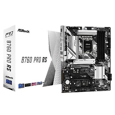 Placa-mãe ASRock B760 PRO RS LGA 1700 DDR5 Wi-Fi