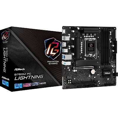 Placa-Mãe ASRock B760M PG Lightning LGA 1700 DDR4
