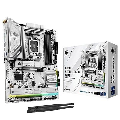 Placa-mãe ASRock B860 Steel Legend LGA 1851 DDR5 Wifi