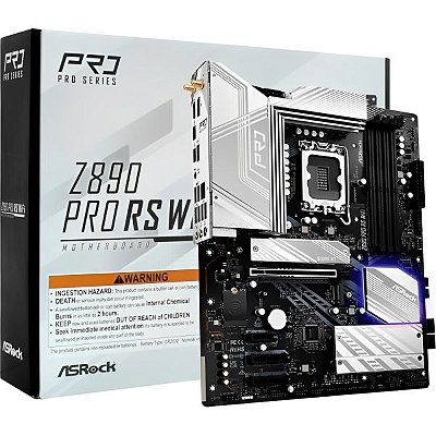 Placa-mãe ASRock Z890 Pro RS WiFi LGA 1851 DDR5