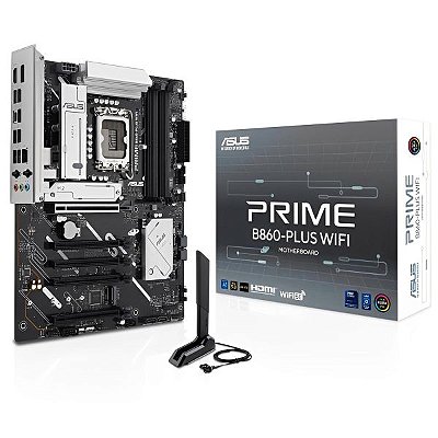Placa-mãe Asus Prime B860-Plus Wi-Fi LGA 1851 Wifi DDR5