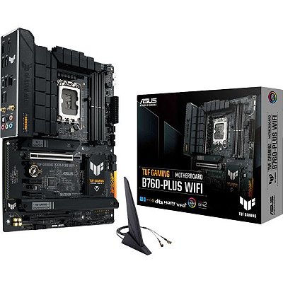 Placa-Mãe Asus TUF Gaming B760-Plus Wifi LGA 1700 DDR5