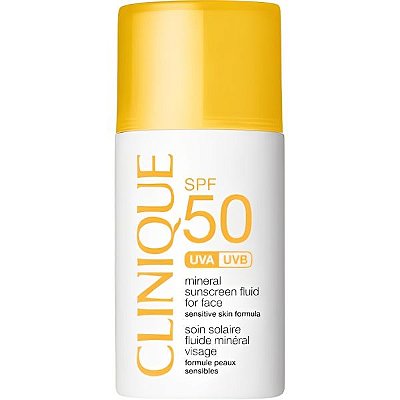 Protetor Solar Facial Clinique Mineral Fluido FPS 50 - 30mL