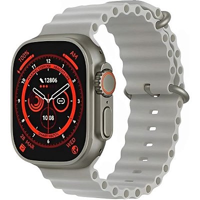 Relógio Smartwatch Blulory Ultra 2 (2025) 49 mm - Cinza