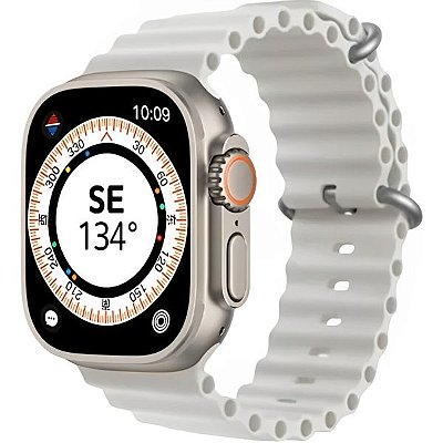 Relógio Smartwatch Blulory Ultra 2 (2025) 49 mm - Prata