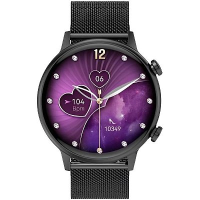 Relógio Smartwatch G-Tide Romance - Preto